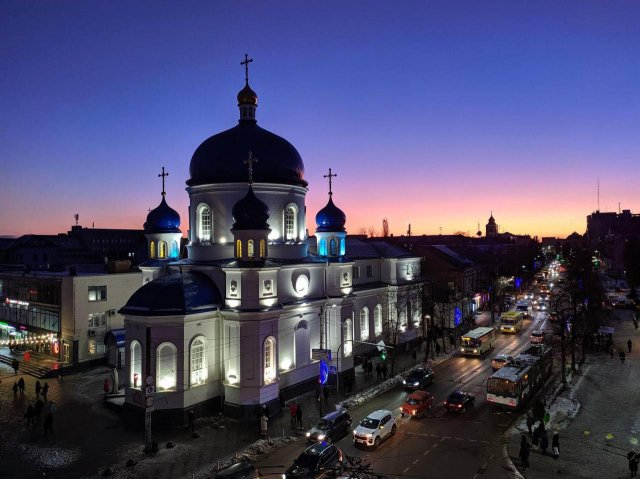 Як у Житомирі відбувалась реконструкція Свято-Михайлівського собору. ФОТО