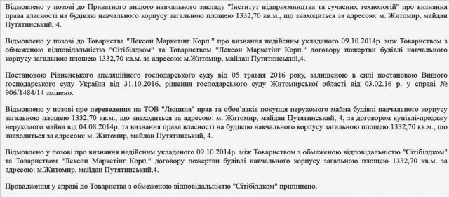 У Житомирі хочуть зносити будівлю колишнього кінотеатру, але влада міста дозвіл не давала У Житомирі хочуть зносити будівлю колишнього кінотеатру, але влада міста дозвіл не давала