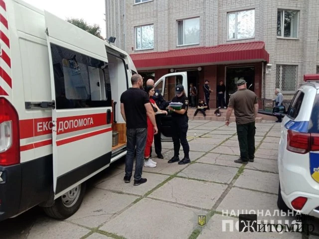 У поліції розповіли про подробиці вбивства на розі вулиць Театральної та Малої Бердичівської у Житомирі. ВІДЕО. ФОТО