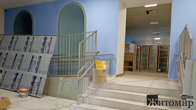 Реставрація навчального корпусу гімназії №23 у Житомирі підходить до завершення. ФОТО Реставрація навчального корпусу гімназії №23 у Житомирі підходить до завершення. ФОТО