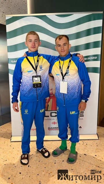 Студент Житомирської політехніки став срібним призером Чемпіонату Європи зі змішаних єдиноборств ММА