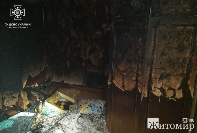 На проспекті Миру в Житомирі горіла квартира: рятувальники вивели з приміщення напівпритомну жінку. ФОТО На проспекті Миру в Житомирі горіла квартира: рятувальники вивели з приміщення напівпритомну жінку. ФОТО
