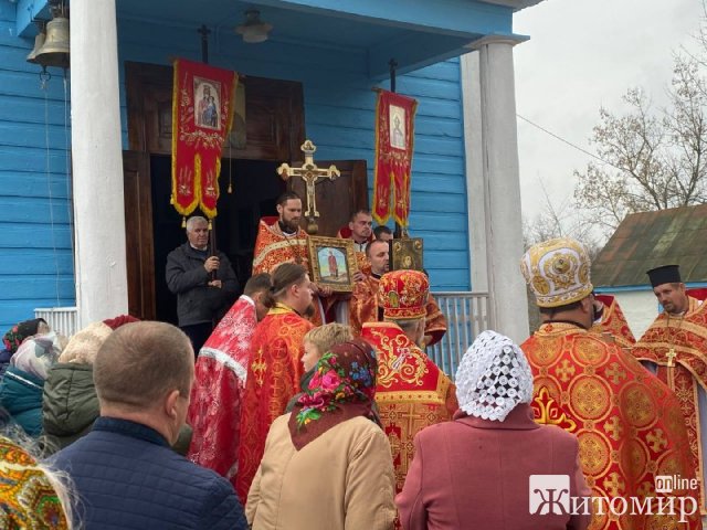 У селі на Малинщини церква московського патріархату перейшла до Православної Церкви України У селі на Малинщини церква московського патріархату перейшла до Православної Церкви України