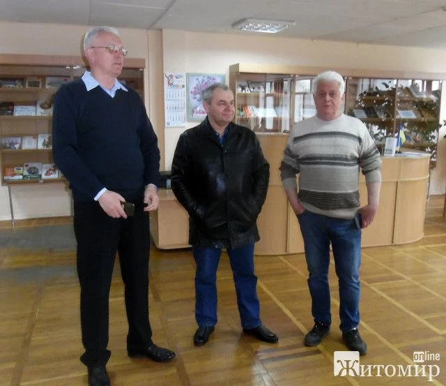 У Житомирі відбулося відкриття виставки живопису художника-аматора Марцеля Врублевського. ФОТО