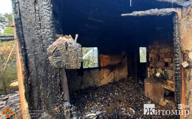 У Житомирі горів багатоквартирний будинок, вогонь ледь не знищив кафе. ФОТО У Житомирі горів багатоквартирний будинок, вогонь ледь не знищив кафе. ФОТО