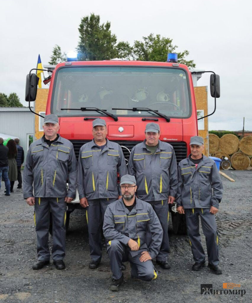В одній з громад Житомирщини відкрили підрозділ добровільної пожежної охорони - Інформація. Джерело: Zhitomir-OnLine В одній з громад Житомирщини відкрили підрозділ добровільної пожежної охорони - фото №