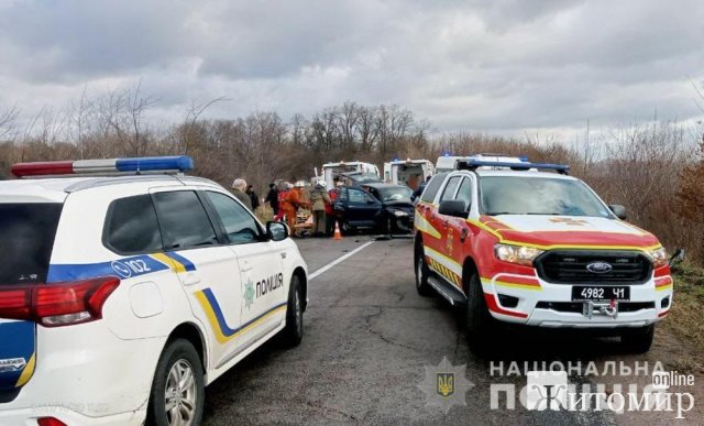 На автодорозі Бердичів - Хмільник зіштовхнулись дві автівки: п На автодорозі Бердичів - Хмільник зіштовхнулись дві автівки: п