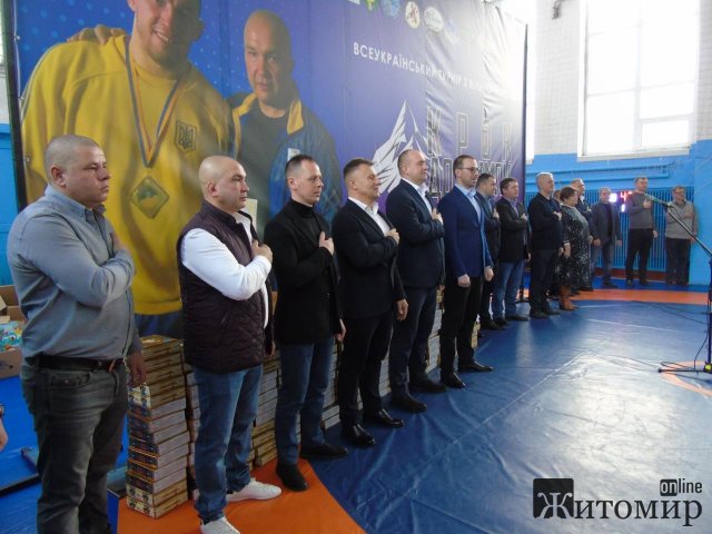 У міста на Житомирщині стартував ІХ Всеукраїнський турнір з вільної боротьби «Крок до Олімпу». ФОТО У міста на Житомирщині стартував ІХ Всеукраїнський турнір з вільної боротьби «Крок до Олімпу». ФОТО