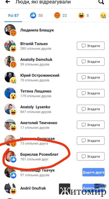 Скільки коштує "лайк" Борислава Розенблата? Скільки коштує "лайк" Борислава Розенблата?