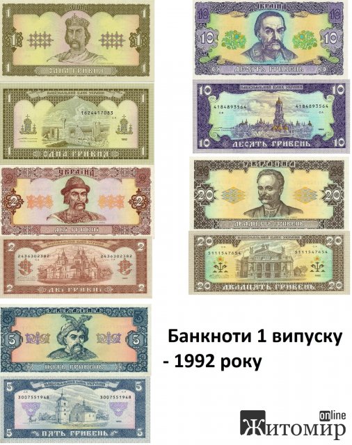 25 років тому "народилася" українська гривня 25 років тому "народилася" українська гривня