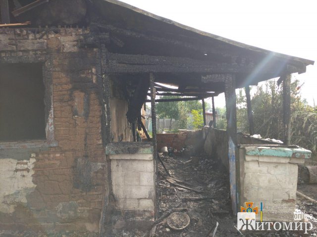 У Житомирському районі горів будинок: рятувальники виявили тіло жінки. ФОТО У Житомирському районі горів будинок: рятувальники виявили тіло жінки. ФОТО