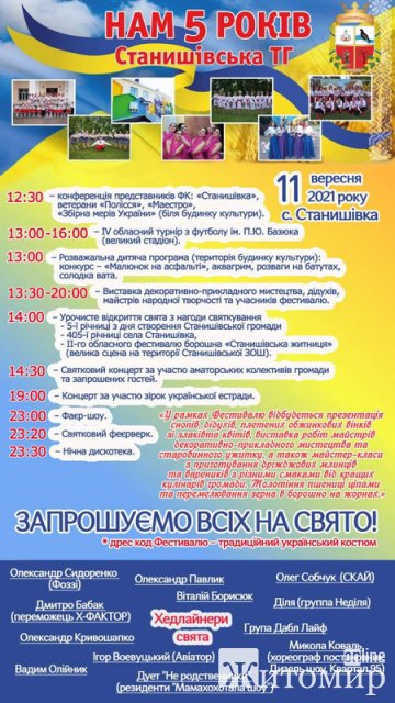 У селі біля Житомира відбудеться фестиваль борошна