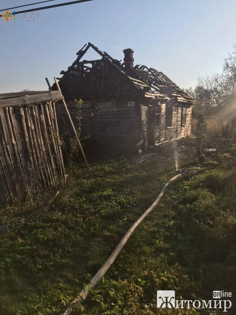 У Житомирської області двоє людей загинули на пожежах. ФОТО У Житомирської області двоє людей загинули на пожежах. ФОТО