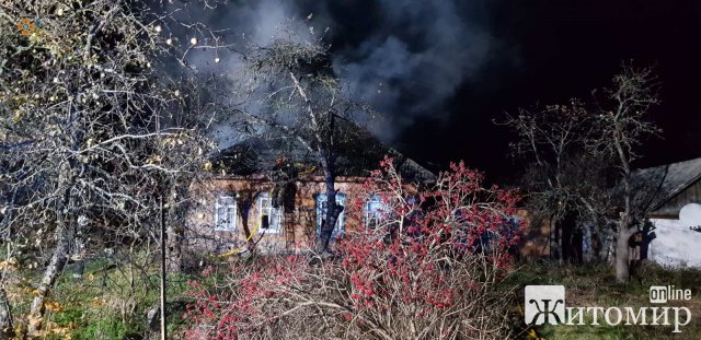 У селі на Житомирщині під час пожежі вибухнув балон: один чоловік загинув. ФОТО У селі на Житомирщині під час пожежі вибухнув балон: один чоловік загинув. ФОТО