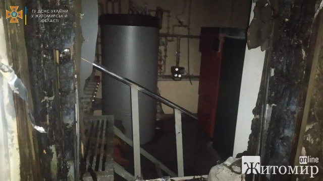 У Житомирі сталася пожежа біля магазину та в альтанці. ФОТО