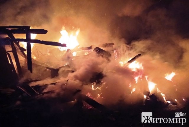 У селі Брусилівського району під час спроби самостійного гасіння пожежі дві людини отримали травми. ФОТО У селі Брусилівського району під час спроби самостійного гасіння пожежі дві людини отримали травми. ФОТО