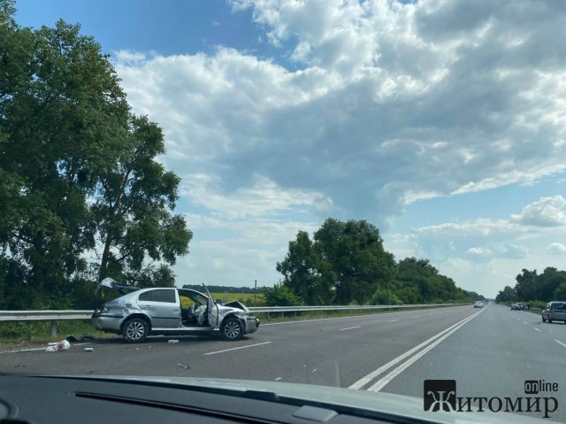 Аварія біля Житомира. ФОТО
