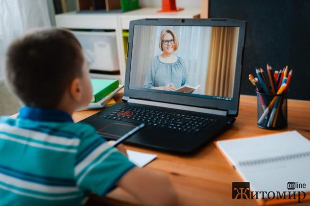 Після канікул житомирські школярі повертаються на дистанційне навчання