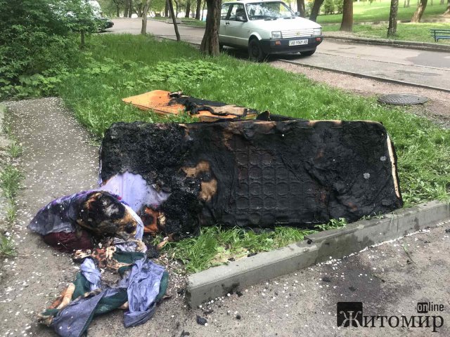 На Польовій у Житомирі горіла квартира, де знаходилось троє дітей. ФОТО На Польовій у Житомирі горіла квартира, де знаходилось троє дітей. ФОТО