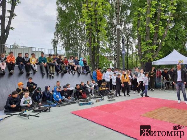 У Житомирі запрацював скейт-парк. ФОТО