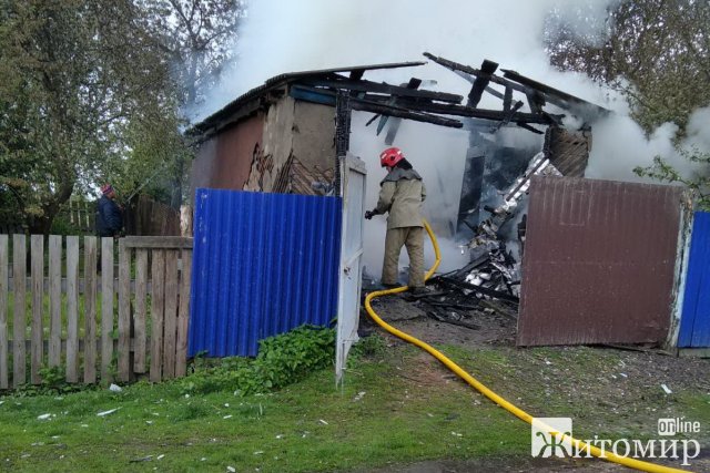 У селах Малинського та Овруцького районів горіли будівлі. ФОТО У селах Малинського та Овруцького районів горіли будівлі. ФОТО