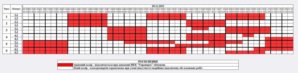 Графік відключень електроенергії на Житомирщині знову оновили - Інформація. Джерело: Zhitomir-OnLine Графік відключень електроенергії на Житомирщині знову оновили - фото №