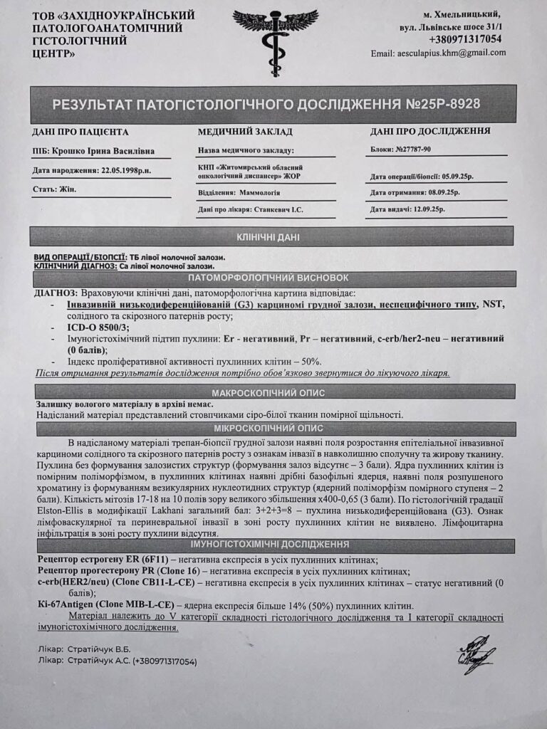 Вона рятувала інших, а тепер потребує допомоги сама: медсестра з Бердичева бореться з онкологією - Інформація. Джерело: Zhitomir-OnLine Вона рятувала інших, а тепер потребує допомоги сама: медсестра з Бердичева бореться з онкологією - фото №