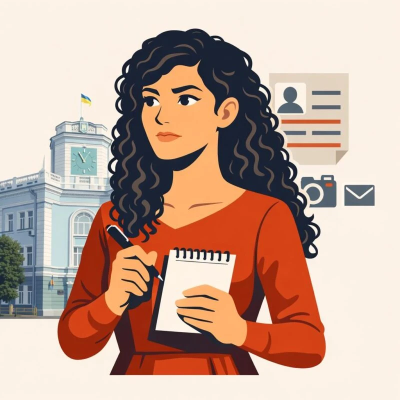 Журналістка видання Житомир Онлайн Стелла Біла