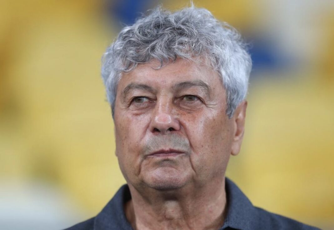 Світла пам'ять видатному тренеру Мірчі Луческу Портрет легендарного румунського футбольного тренера Мірчі Луческу із зосередженим поглядом