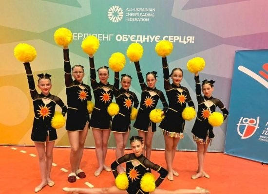 Увійшли до п’ятірки найкращих в Україні: школярки з Коростеня та Кодні блискуче виступили на фіналі ліги з черліденгу у Києві