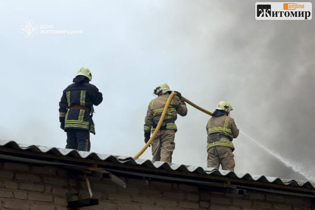 У Житомирі ліквідували пожежу в будівлі благодійного фонду на площі 600 кв. м - Події. Джерело: Zhitomir-OnLine У Житомирі ліквідували пожежу в будівлі благодійного фонду на площі 600 кв. м - фото №