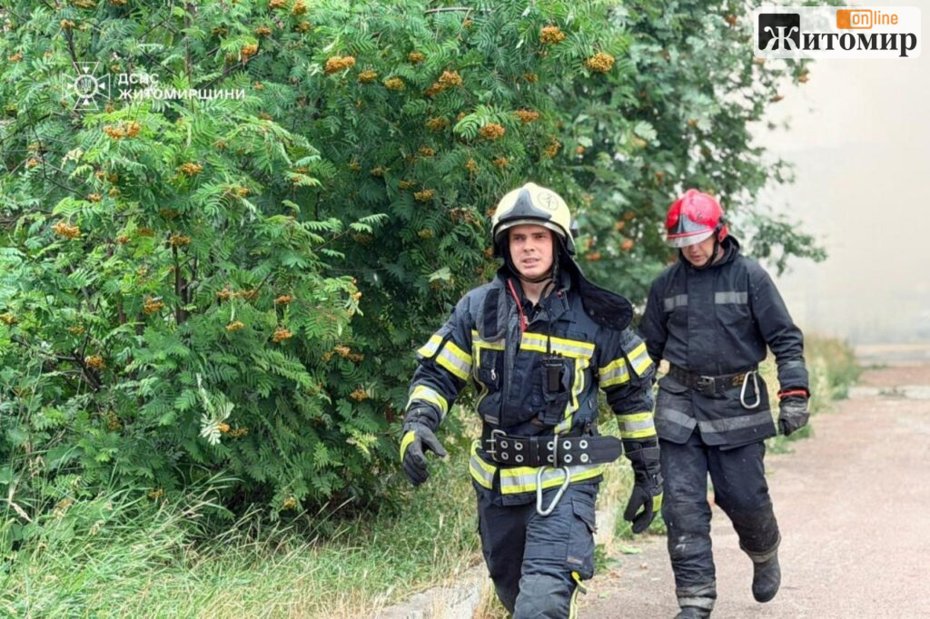 У Житомирі ліквідували пожежу в будівлі благодійного фонду на площі 600 кв. м - Події. Джерело: Zhitomir-OnLine У Житомирі ліквідували пожежу в будівлі благодійного фонду на площі 600 кв. м - фото №2