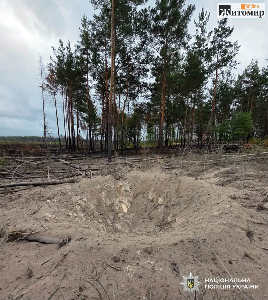 На Житомирщині поліцейські ліквідовують небезпечні наслідки ворожих ударів - Події. Джерело: Zhitomir-OnLine На Житомирщині поліцейські ліквідовують небезпечні наслідки ворожих ударів - фото №