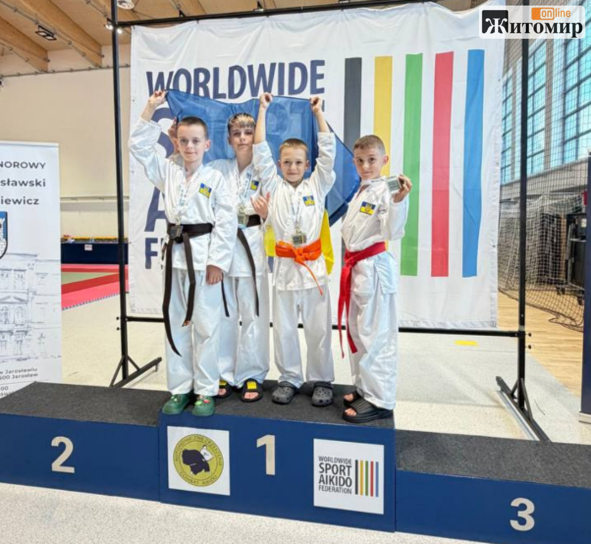 Житомирські айкідисти здобули п’ять медалей на чемпіонаті світу