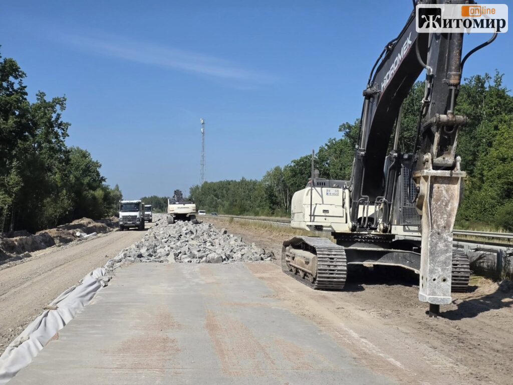 На об’їзній Житомира закладають основу для розширення дороги - фото №2