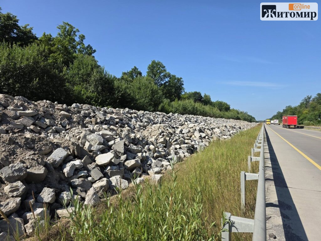 На об’їзній Житомира закладають основу для розширення дороги - фото №3
