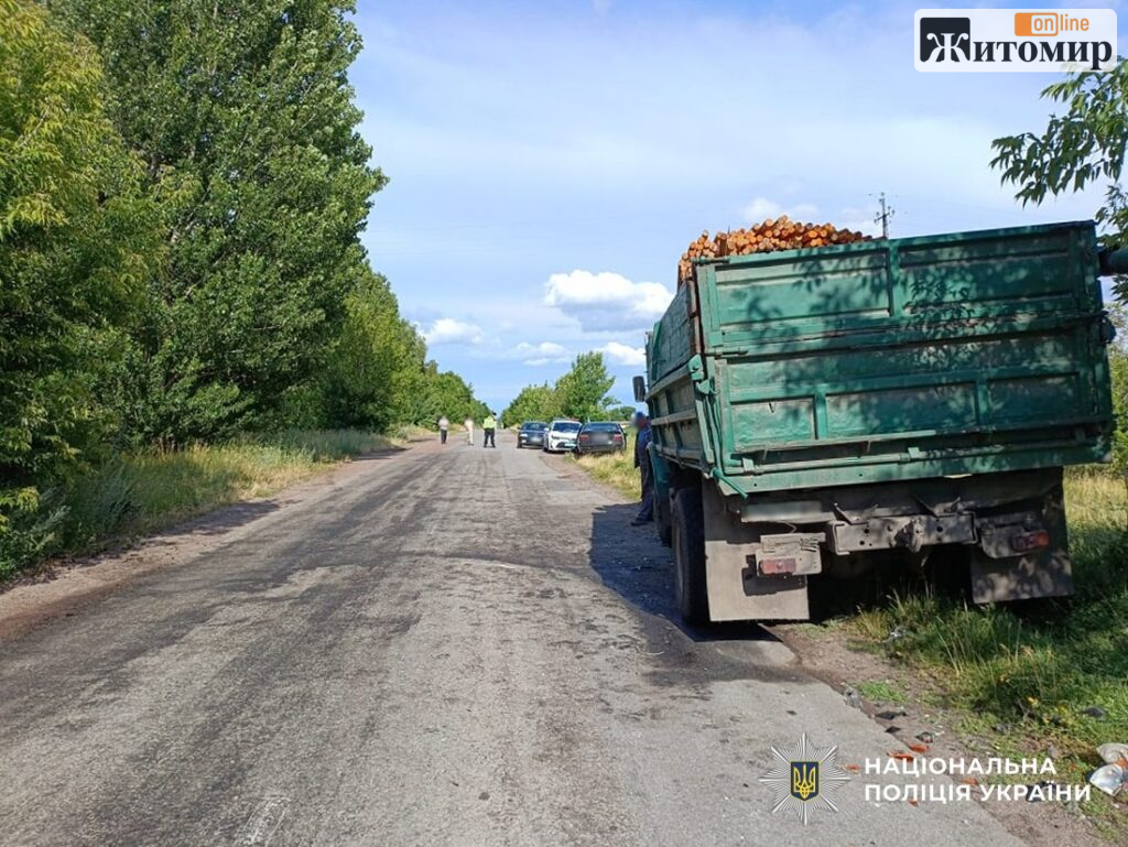 Біля Миролюбівки BMW зіткнувся з вантажівкою: дитина в реанімації. ФОТО - Події. Джерело: Zhitomir-OnLine Біля Миролюбівки BMW зіткнувся з вантажівкою: дитина в реанімації. ФОТО - фото №1