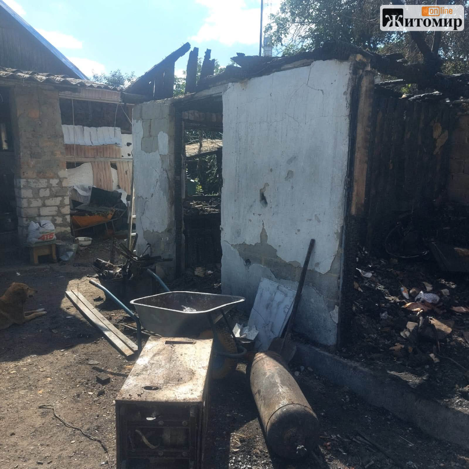 Один будинок знищений повністю: у Житомирі оцінюють збитки після обстрілу - Події. Джерело: Zhitomir-OnLine Один будинок знищений повністю: у Житомирі оцінюють збитки після обстрілу - фото №1