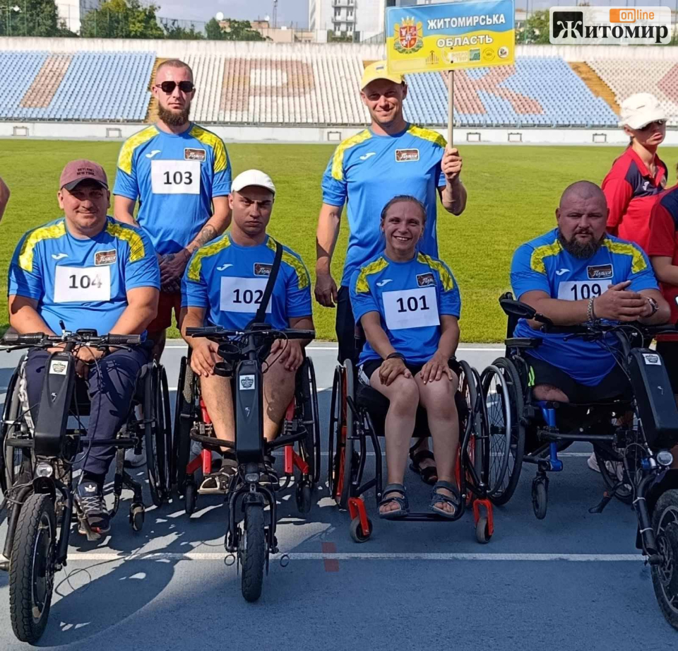 Паралегкоатлети з Житомирщини вибороли дев’ять медалей на чемпіонаті України - Інформація. Джерело: Zhitomir-OnLine Паралегкоатлети з Житомирщини вибороли дев’ять медалей на чемпіонаті України - фото №