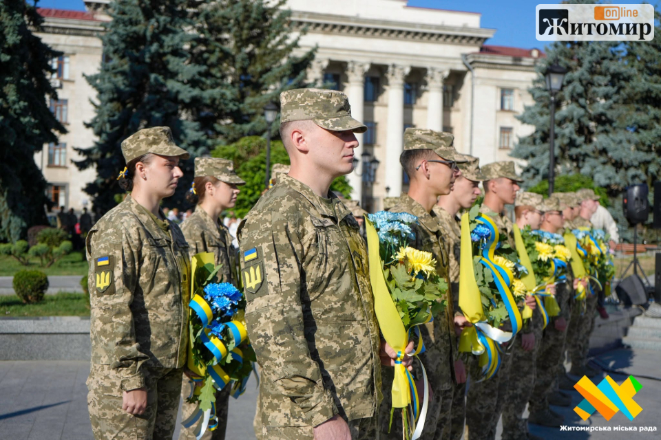 У Житомирі відзначили 35-ту річницю Незалежності України - фото №3