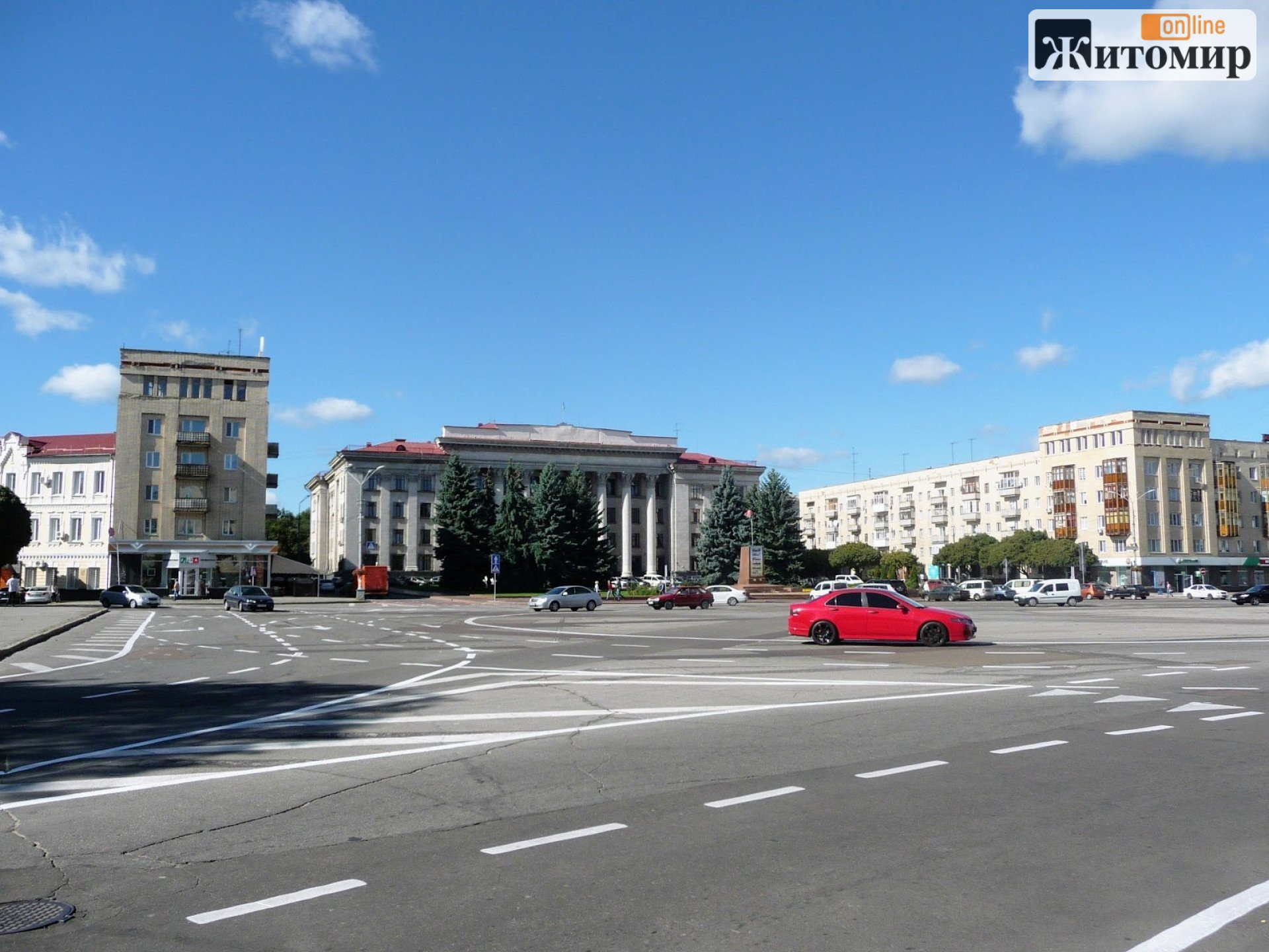 У центрі Житомира 23 та 24 серпня обмежать рух: які вулиці перекриють
