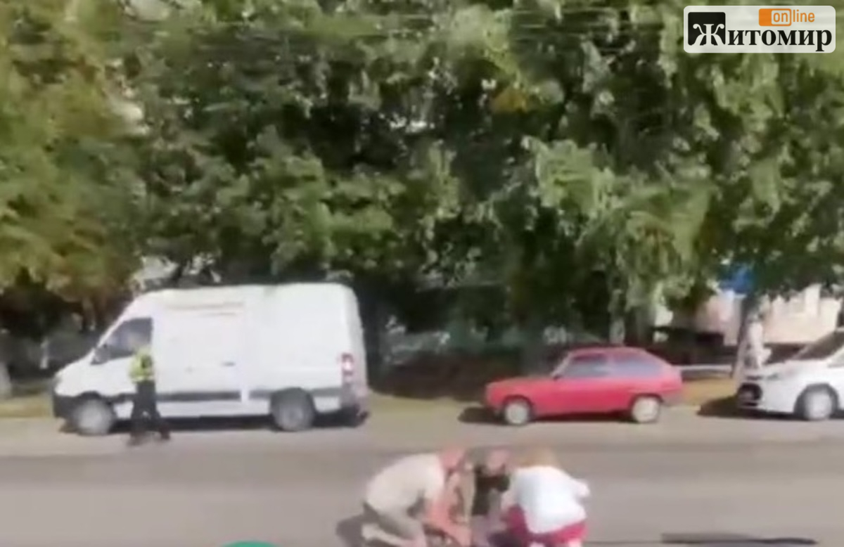 У Житомирі сталася ДТП із дитиною