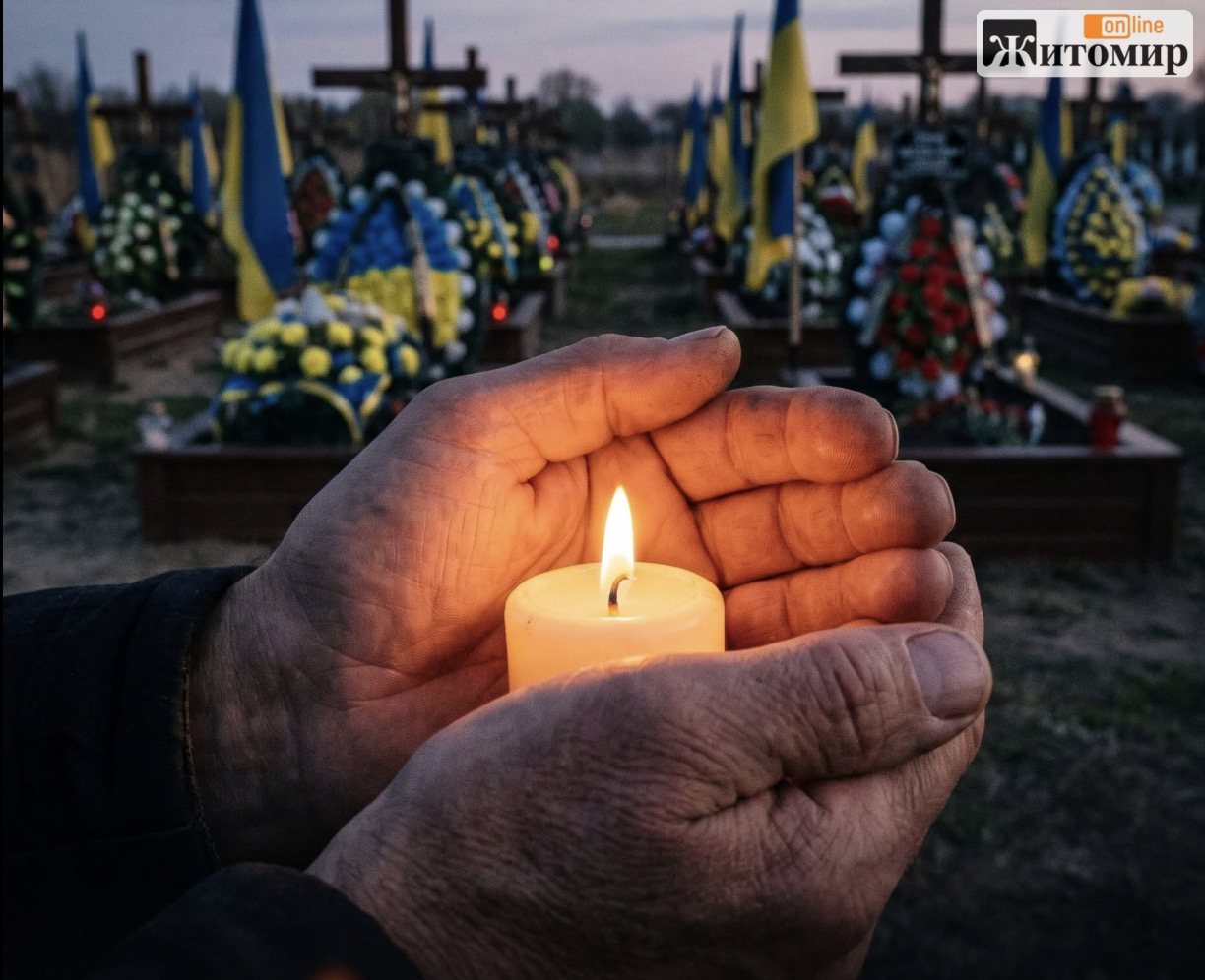 29 серпня запалімо свічку пам’яті: Житомир вшановує тих, хто не повернувся з війни