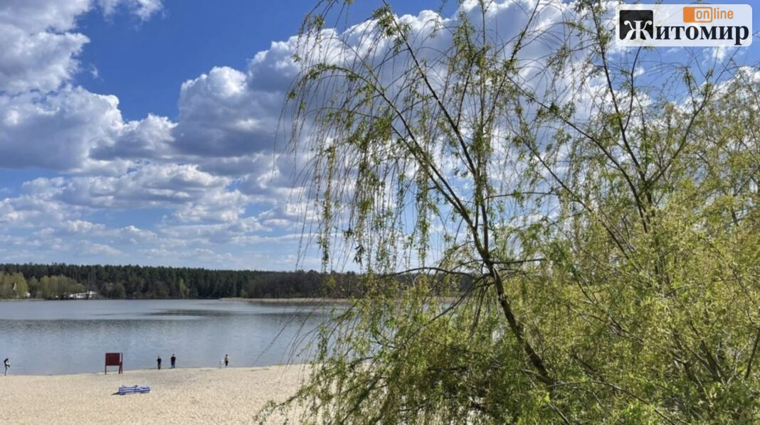 Безпека на водоймах Житомирщини у 2026 році Водойма та пляж у літній день