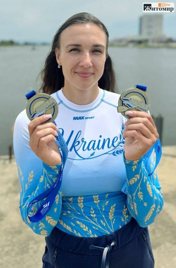 Срібну призерку чемпіонату світу Анастасію Рибачок визнали найкращою спортсменкою серпня на Житомирщині - Інформація. Джерело: Zhitomir-OnLine Срібну призерку чемпіонату світу Анастасію Рибачок визнали найкращою спортсменкою серпня на Житомирщині - фото №