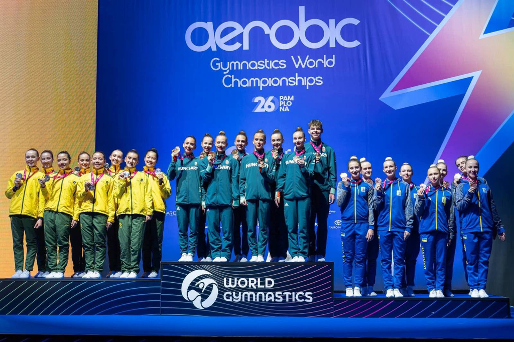 Житомирянки стали призерками світової першості зі спортивної аеробіки - фото №1