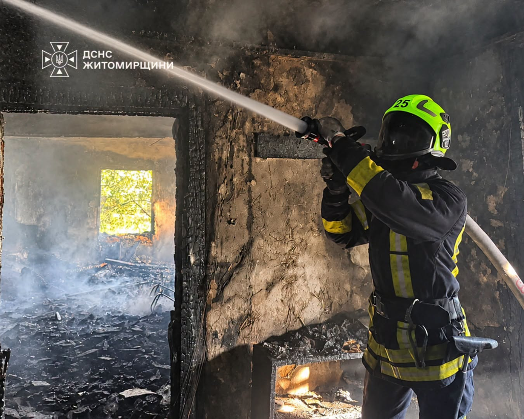 Поки господарів не було вдома: у селі Житомирського району вогонь охопив будинок - фото №2