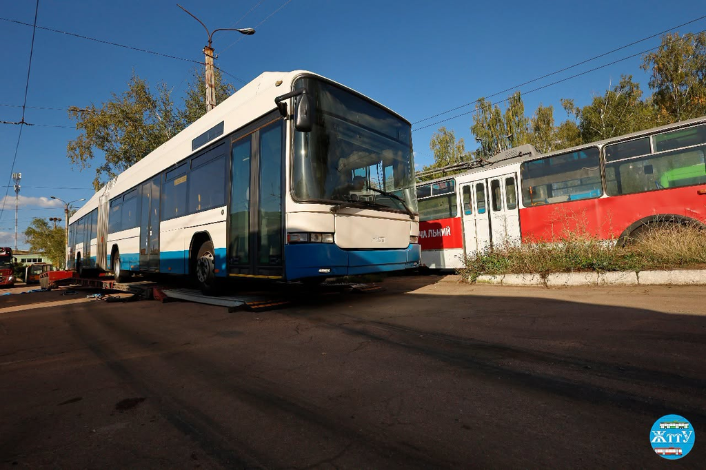 Шість уже в Житомирі: місто очікує ще сім швейцарських тролейбусів