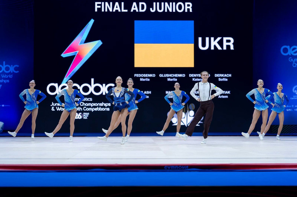 Житомирянки стали призерками світової першості зі спортивної аеробіки