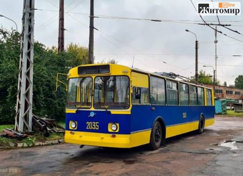 У Житомирі тимчасово змінили рух тролейбусів і трамваїв